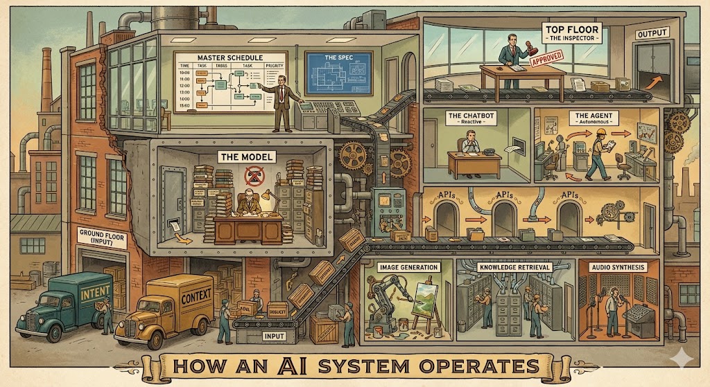 How an AI System Operates