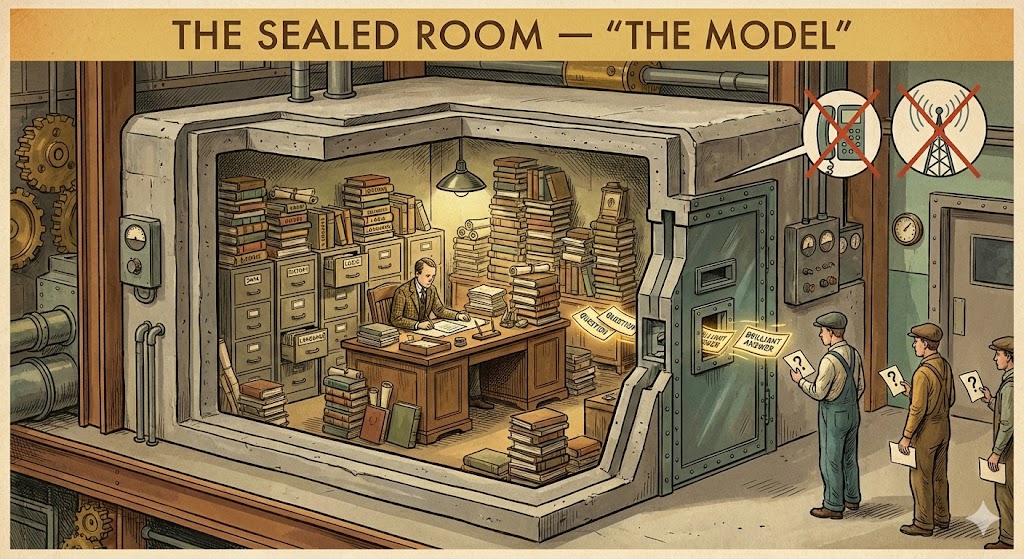 The sealed room: the model