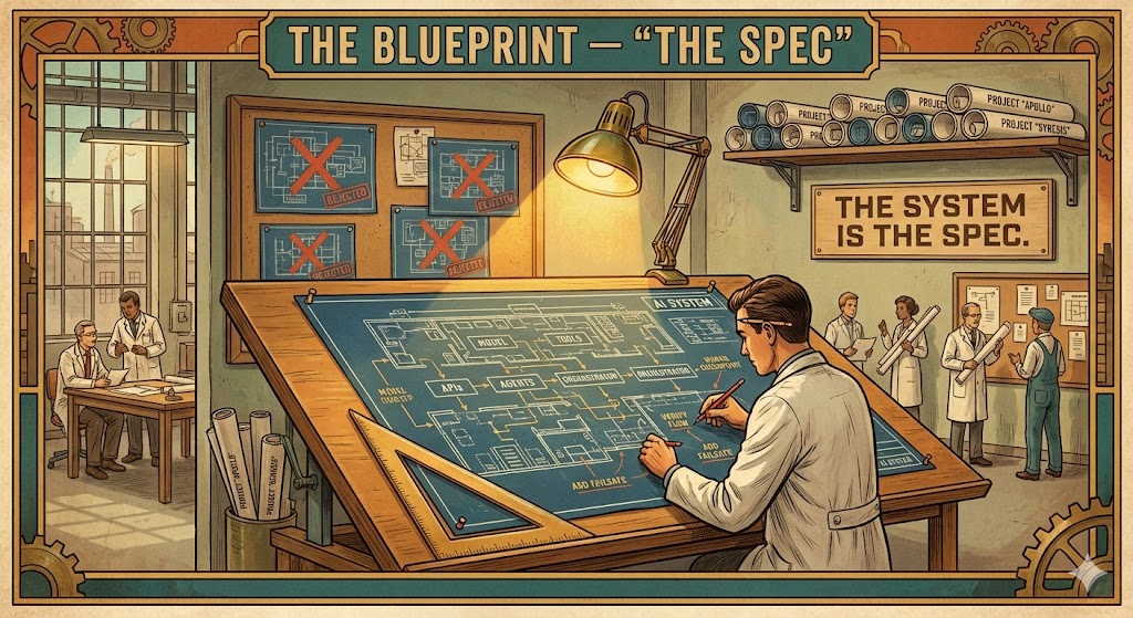 The blueprint: the spec